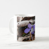 Mug Fleur sauvage Oiseaux-Pied Violet Sources thermale (Devant gauche)
