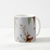 Mug Fleur sauvage rétro humeur vintage, plantes botani (Devant droit)