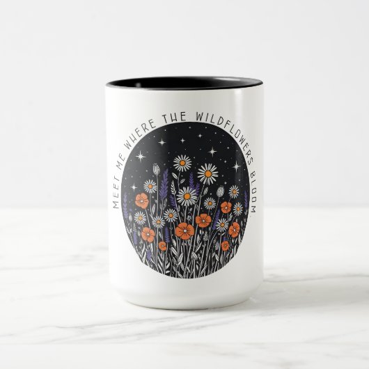 Mug Fleur sauvage Starry Sky (Centre)