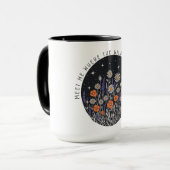 Mug Fleur sauvage Starry Sky (Devant gauche)