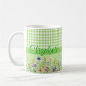 Mug Fleur sauvage style cottage (Gauche)