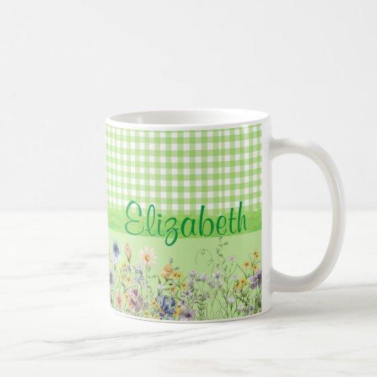 Mug Fleur sauvage style cottage (Droite)