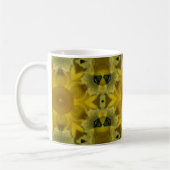 Mug Fleur soleil éclate dorée (Gauche)