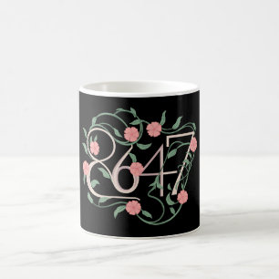 Mug Fleur Subtil Anti Trump 8647 86 47 Boho