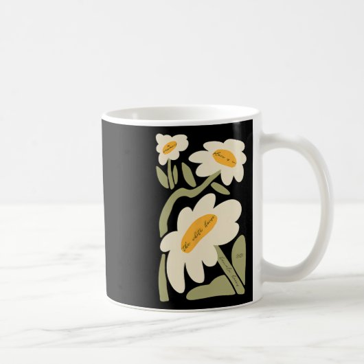 Mug Fleur subtile Kamala Harris Boho Floral 1 (Droite)