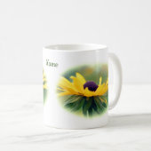 Mug Fleur Susan Soft Black Eyed Personnalisé (Devant droit)