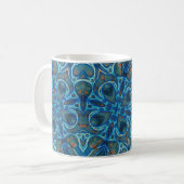 Mug Fleur Tartan (Devant gauche)