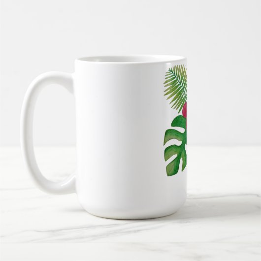 Mug Fleur tropicale (Gauche)