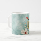 Mug Fleur Tropicale Bohème Décontractée (Devant gauche)