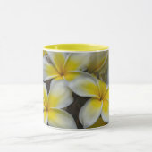 Mug Fleur tropicale de Plumeria jaune (Centre)