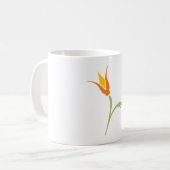 Mug Fleur tropicale d'oiseau de paradis (Devant gauche)