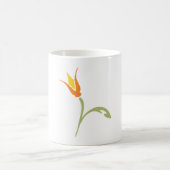 Mug Fleur tropicale d'oiseau de paradis (Centre)