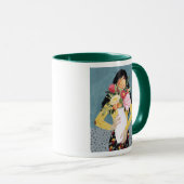 Mug Fleur Vase fille (Devant droit)