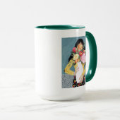 Mug Fleur Vase fille (Devant droit)