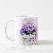 Mug Fleur Violette (Gauche)
