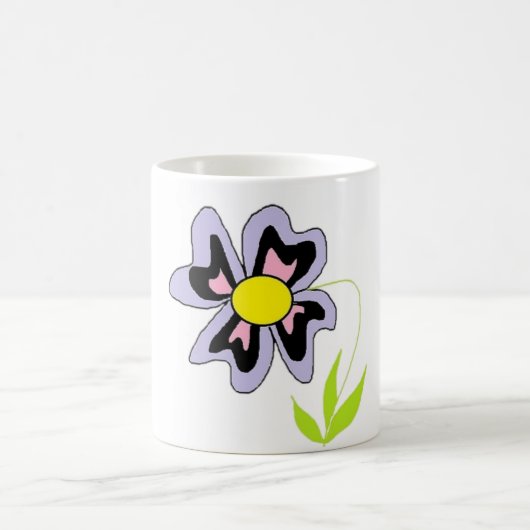 Mug fleur violette (Centre)