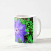 Mug Fleur violette Clematis (Devant droit)