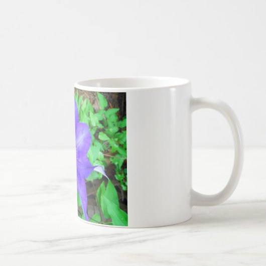 Mug Fleur violette Clematis (Droite)