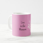 Mug Fleurale Crème Rose (Devant gauche)