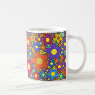 Mug fleuri
