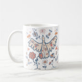 Mug fleuri ornemental (Gauche)