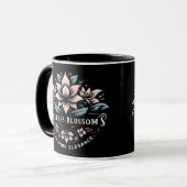Mug fleurir (Devant gauche)