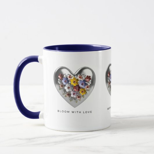 Mug Fleurir avec amour (Gauche)