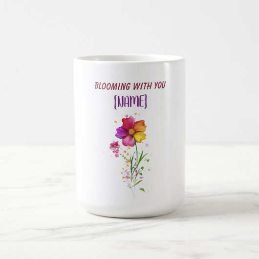 Mug Fleurir ensemble toujours (Centre)