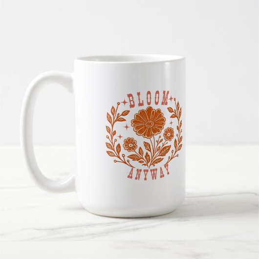 Mug Fleurir quand même (Gauche)