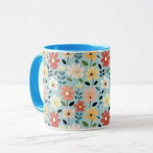 Mug Fleuris Joyeux et Colorés