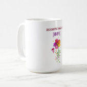 Mug Fleurissant Ensemble Toujours (Devant gauche)