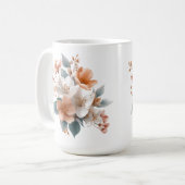 Mug ☕ Fleurissez là où vous buvez 🌸✨ (Devant gauche)