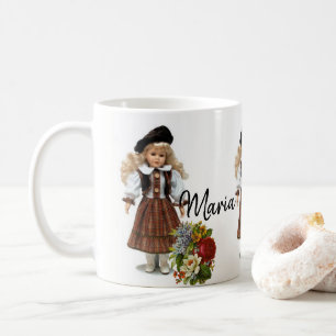 Mug Fleuriste à Poupée Victorienne