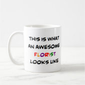 Mug fleuriste, génial (Gauche)