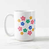 Mug Fleuriste Paix et Amour (Gauche)