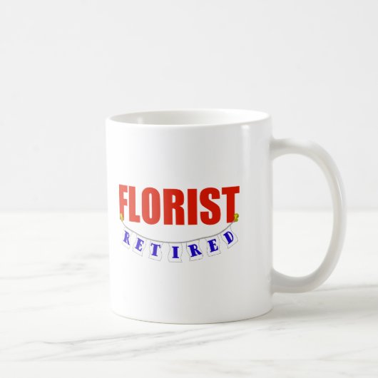 MUG FLEURISTE RETRAITÉ (Droite)