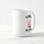 Mug Fleurit comme une fleur Psaume 103:15 (Devant droit)