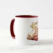 Mug Fleuron des mots (Devant gauche)