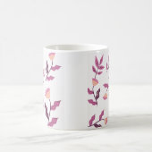 Mug Fleuron violet artistique (Centre)