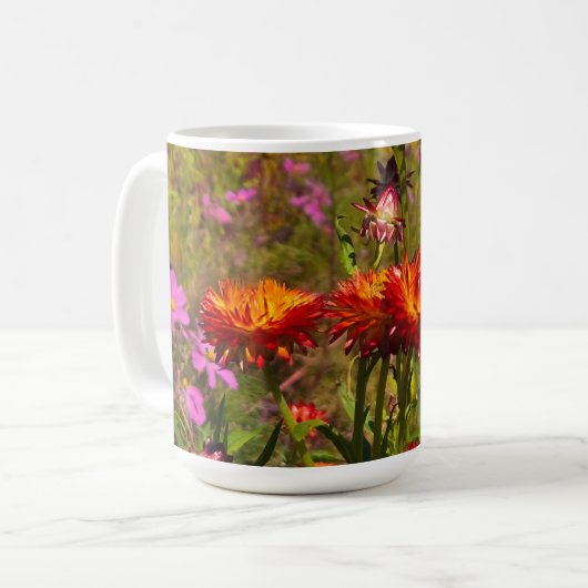 Mug Fleurs (Devant gauche)