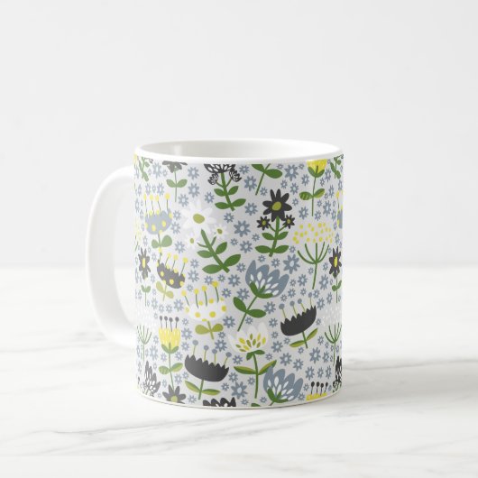 Mug fleurs (Devant gauche)
