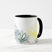 Mug Fleurs (Devant droit)