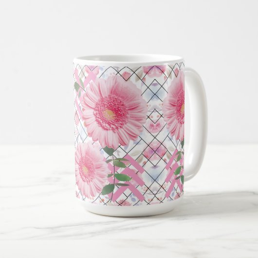 Mug fleurs (Devant droit)