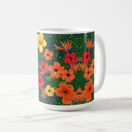 Mug fleurs (Devant droit)