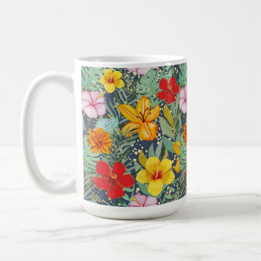Mug fleurs (Gauche)