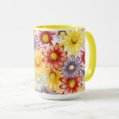Mug Fleurs (Devant droit)