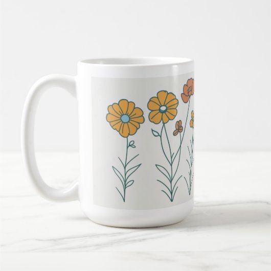 Mug FLEURS (Gauche)