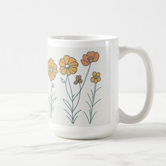 Mug FLEURS (Droite)