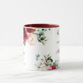 Mug Fleurs 21e Anniversaire (Centre)