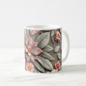 Mug Fleurs 3D (Devant droit)